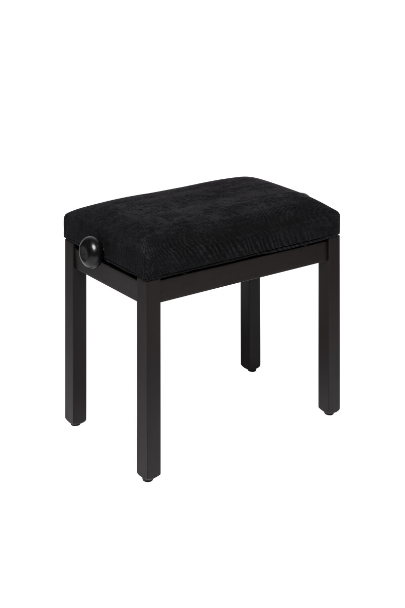 PB36 RWM VBK Klavierbank Rosenholz matt / Sitz Samt schwarz